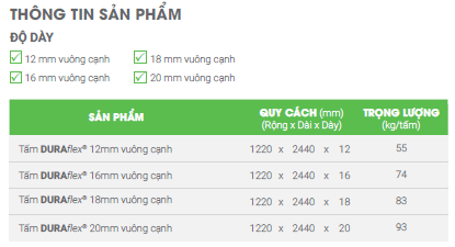 Kich thuoc tam Cemboard Dureflex Vinh Tuong 12-20mm_tiensinh.vn