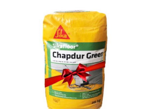 Thi công xoa nền với Sikafloor Chapdur Green chất lượng cao
