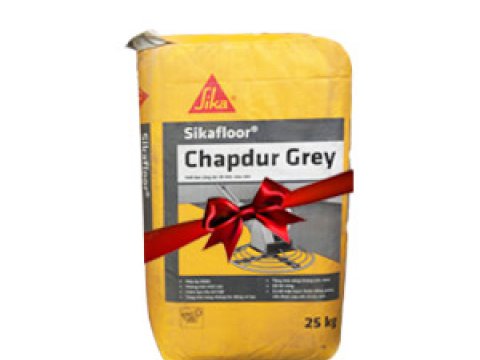 Thi công xoa nền với Sikafloor Chapdur Grey chất lượng cao