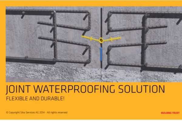 Băng cản nước - Sika Waterbar® waterstops for joint sealing
